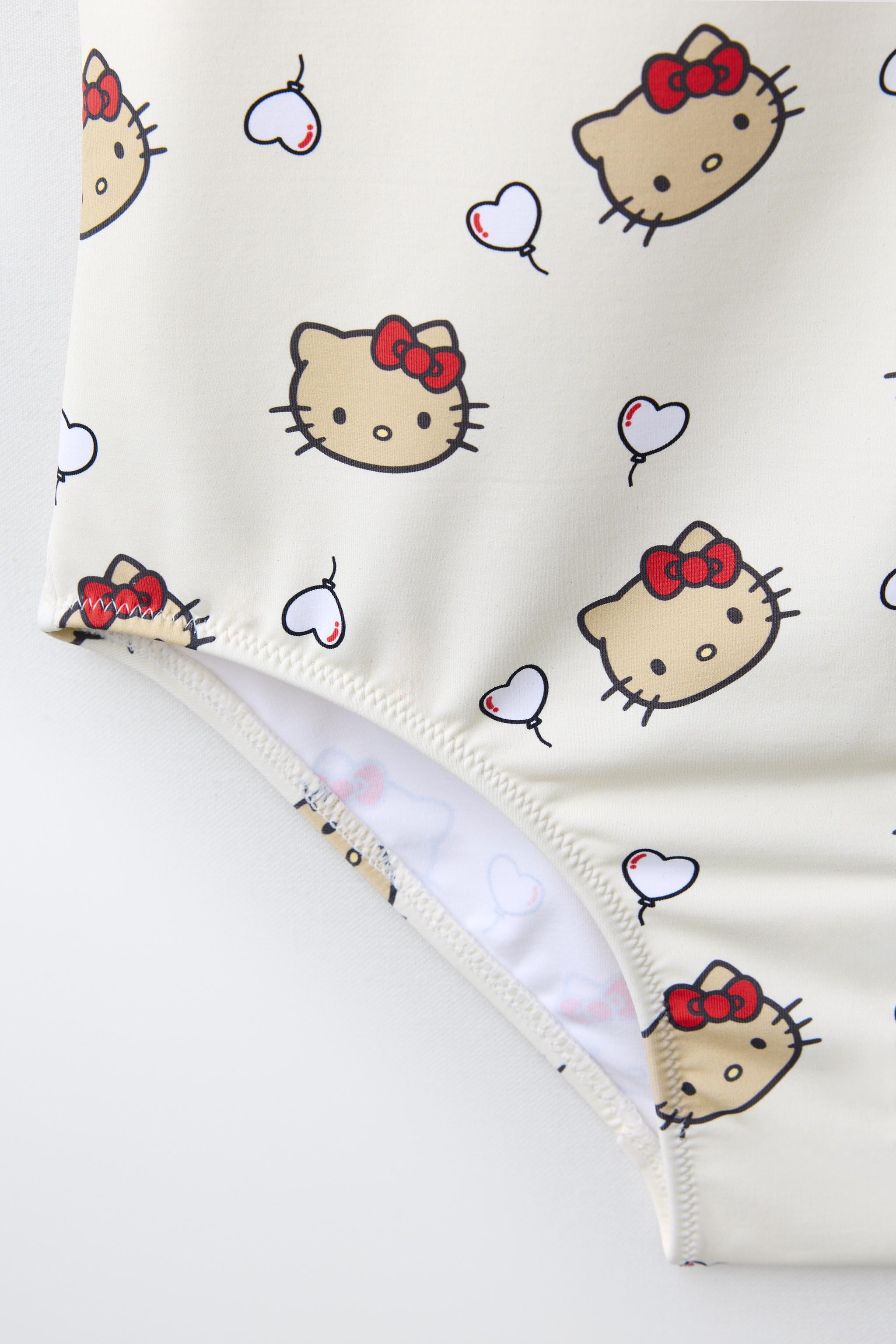 2-6 YEARS/ HELLO KITTY © SANRIO PRINT SWIMSUIT